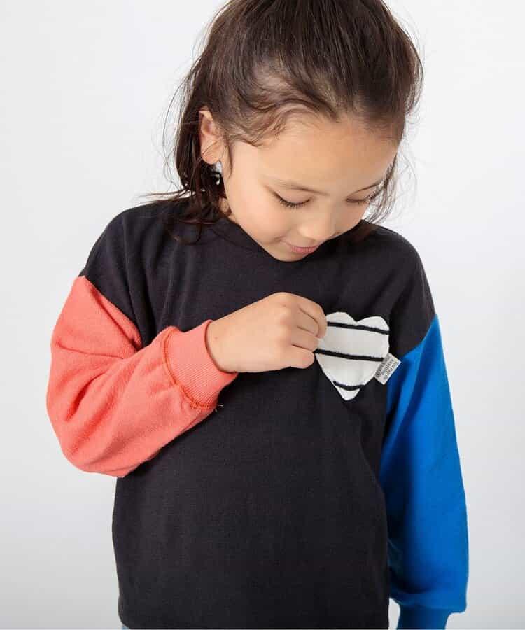 【連衣裙】心形口袋短袖T恤