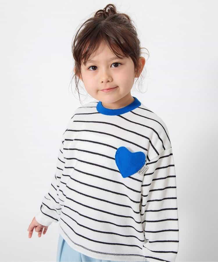 【連衣裙】心形口袋短袖T恤