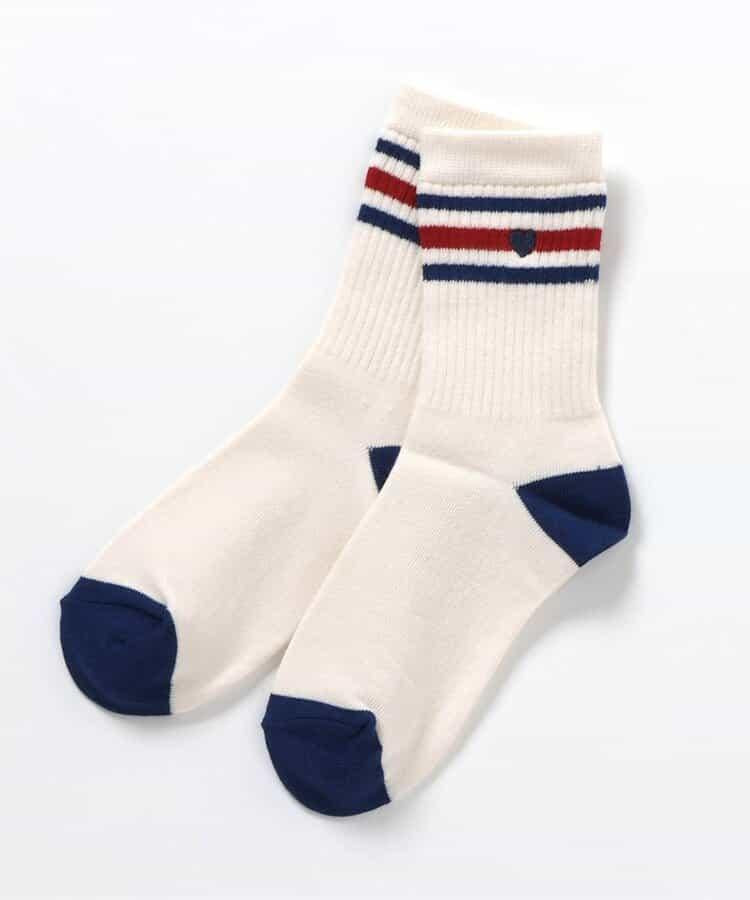 3P對應 線條logo襪子