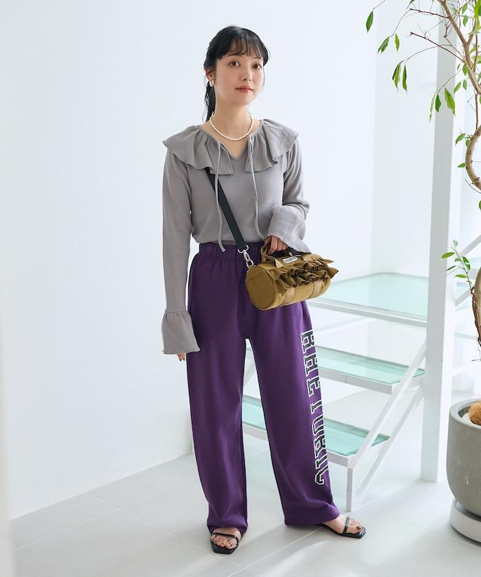 軍旅風荷葉邊衛衣