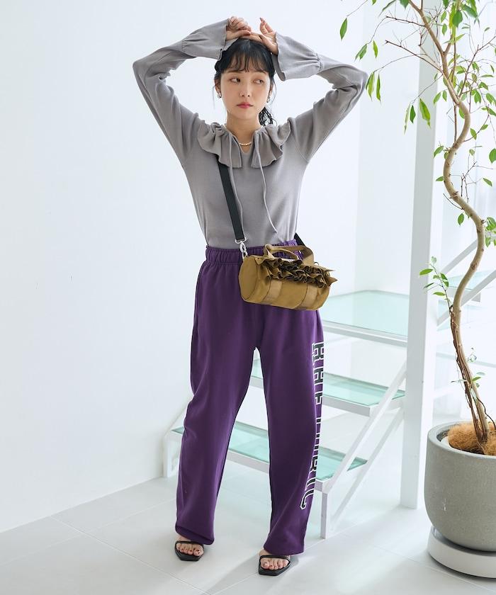 軍旅風荷葉邊衛衣