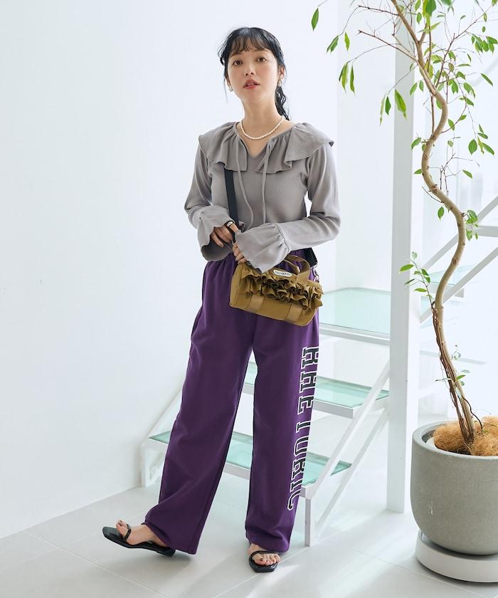 軍旅風荷葉邊衛衣