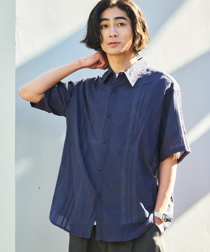 Relax Fit 舒適寬鬆 滌綸莎夏 短袖 襯衫