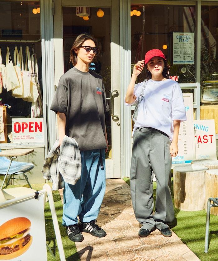 JENNIFER SEVEN×FREAK'S STORE 聯名 大尺寸 後背印花 圓領T恤