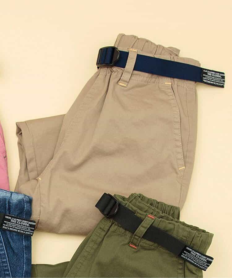 舒適休閒褲 十分褲長