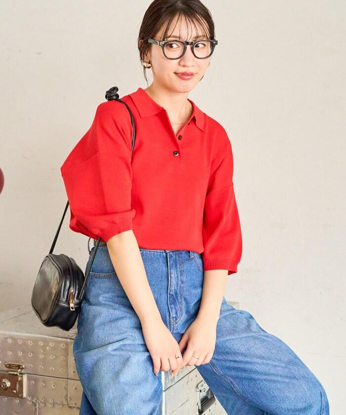 夏季針織 短袖 短袖衫
