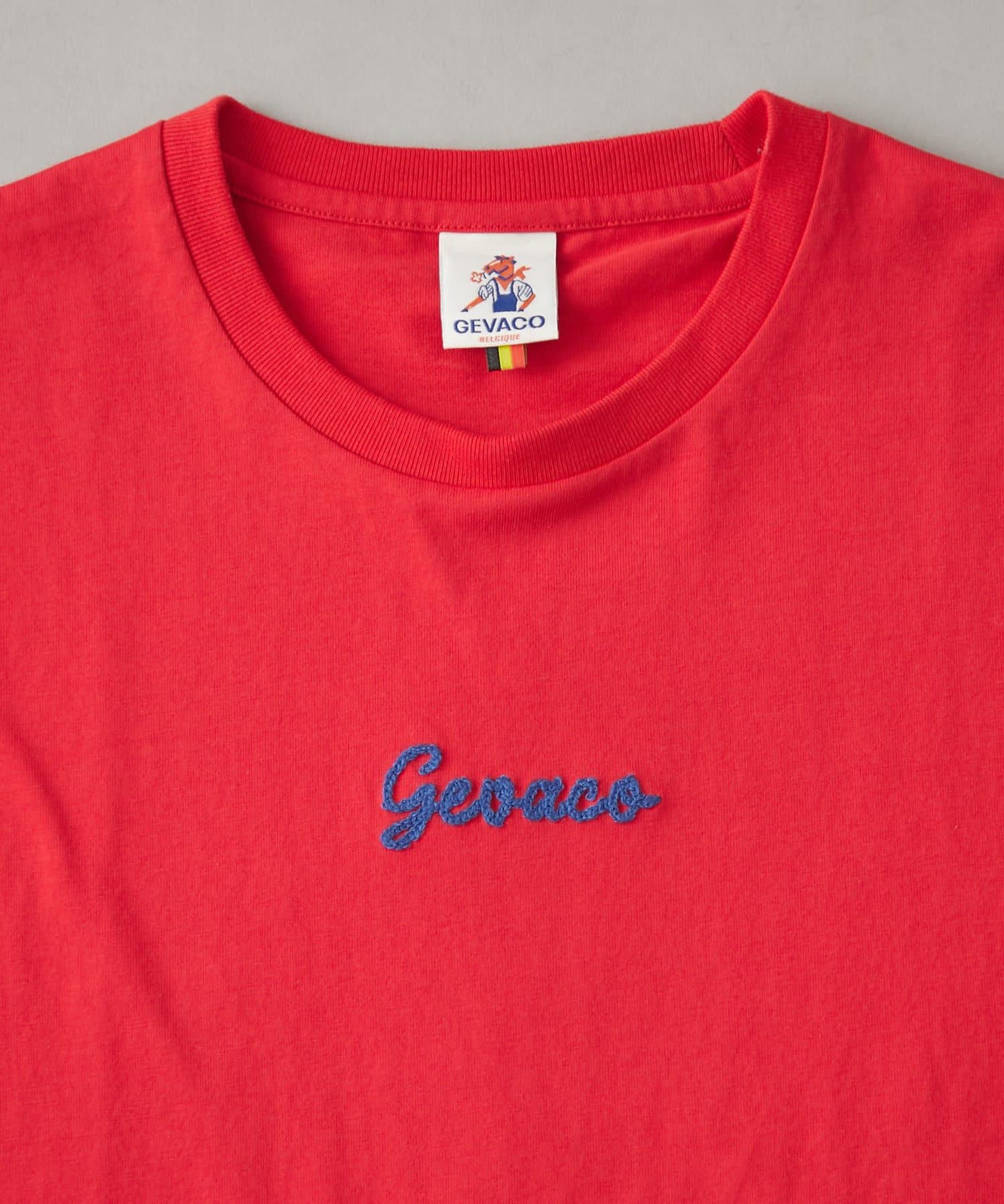 【GEVACO】一點小標誌鏈條刺繡T恤