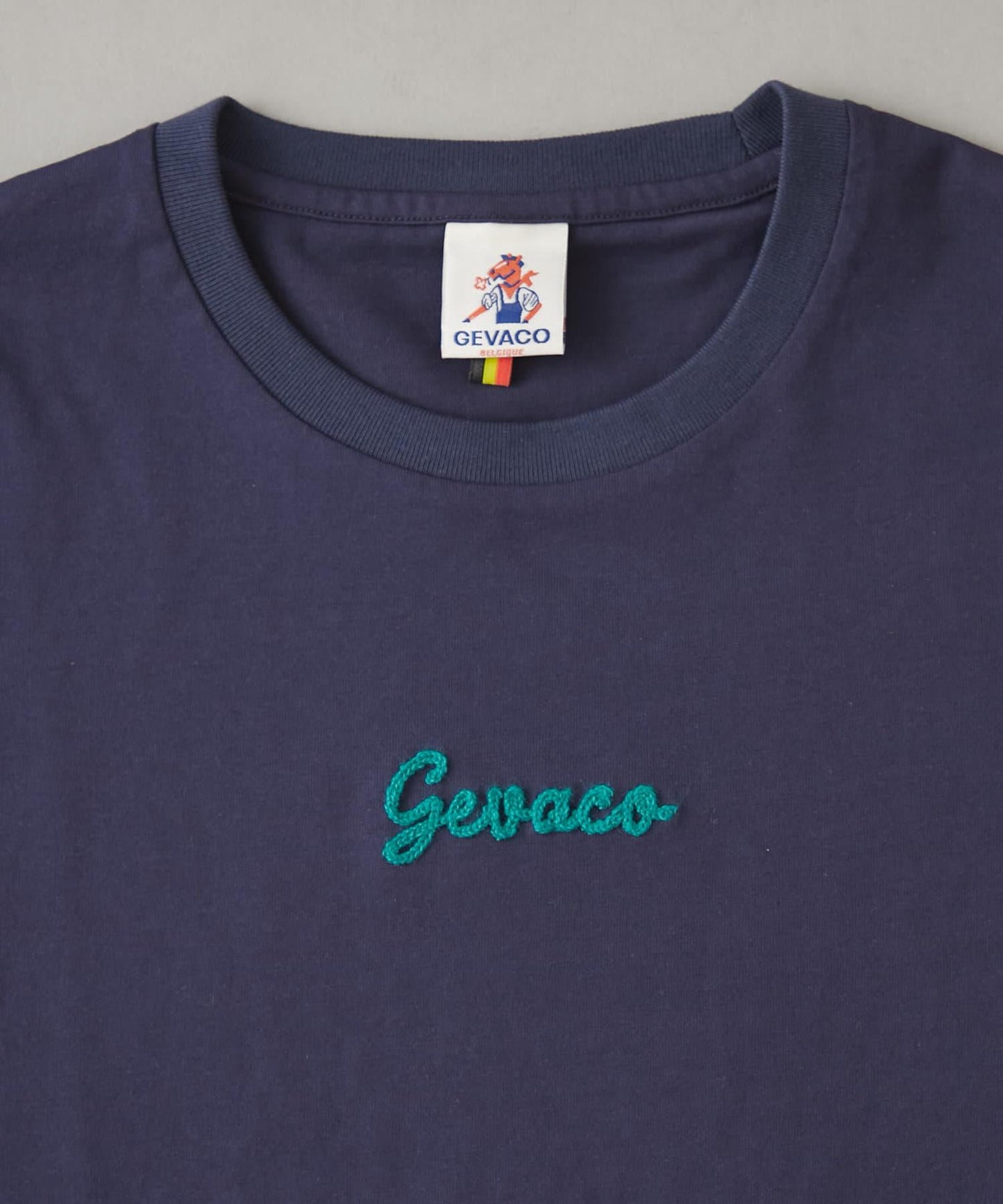 【GEVACO】一點小標誌鏈條刺繡T恤