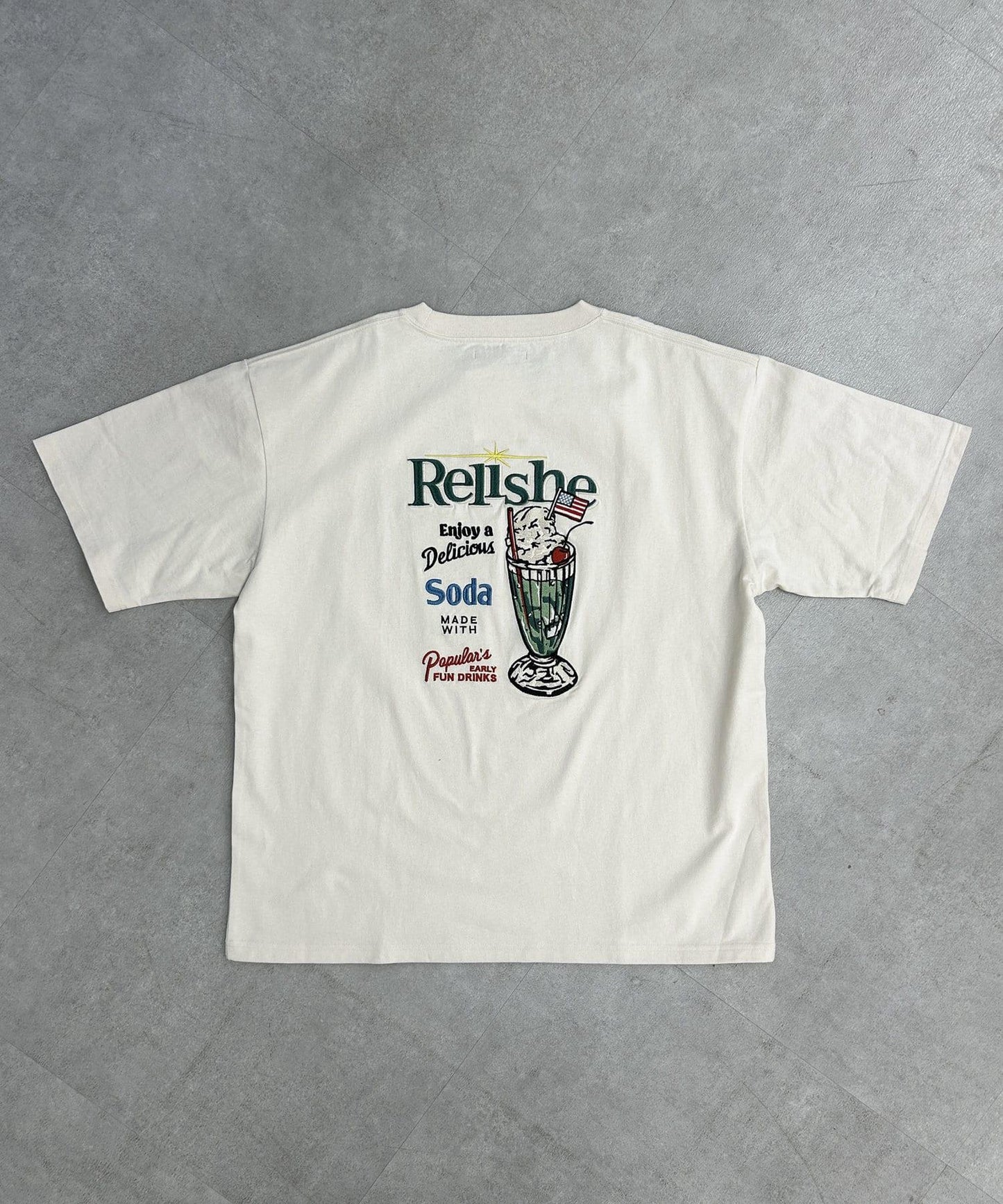 組合包刺繡T恤