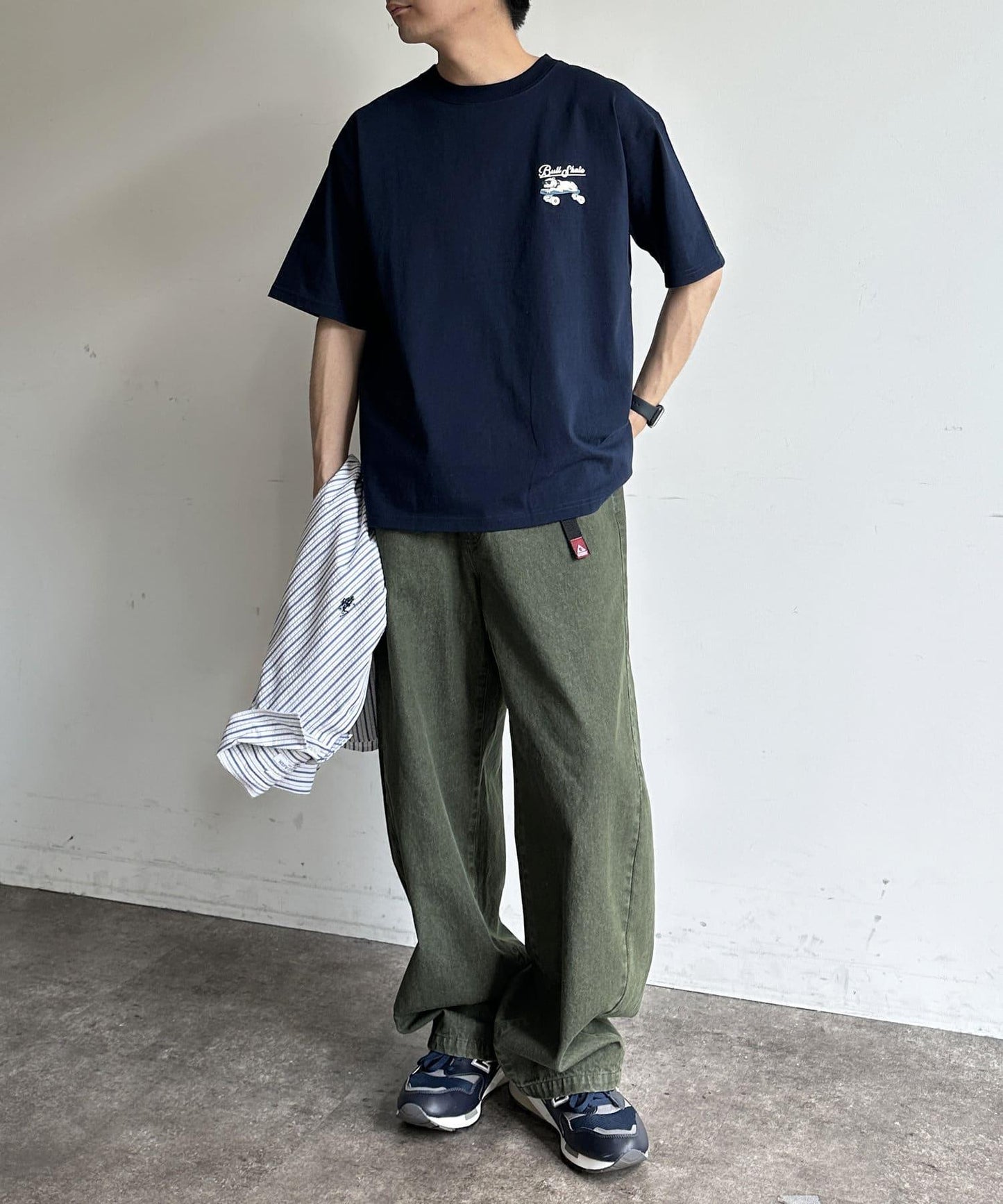 組合包刺繡T恤