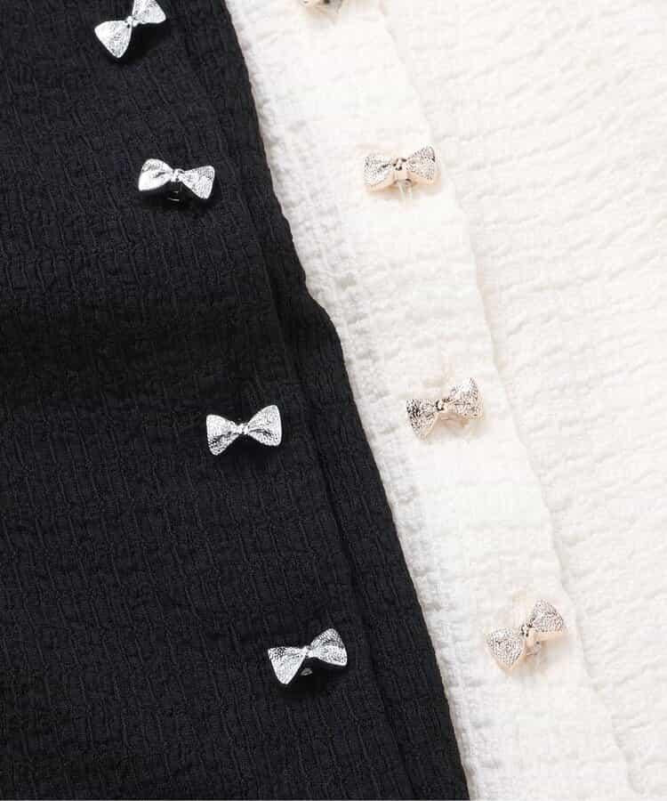 蝴蝶結紐扣開衫_UV防曬