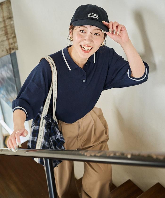 夏季針織款 立領 短袖Polo衫(可手洗)