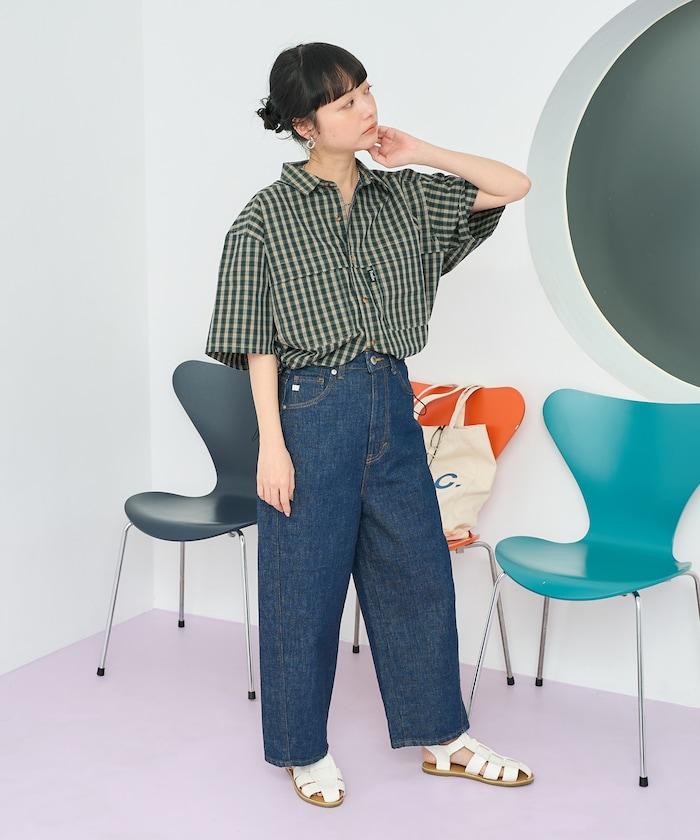 聯名 釣魚口袋 短袖襯衫