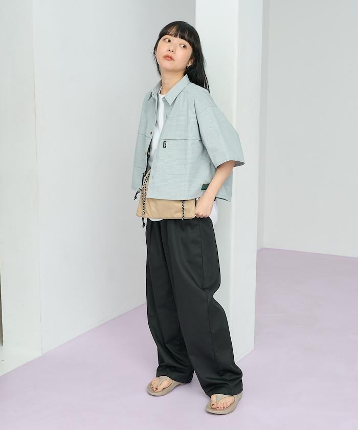 聯名 釣魚口袋 短袖襯衫