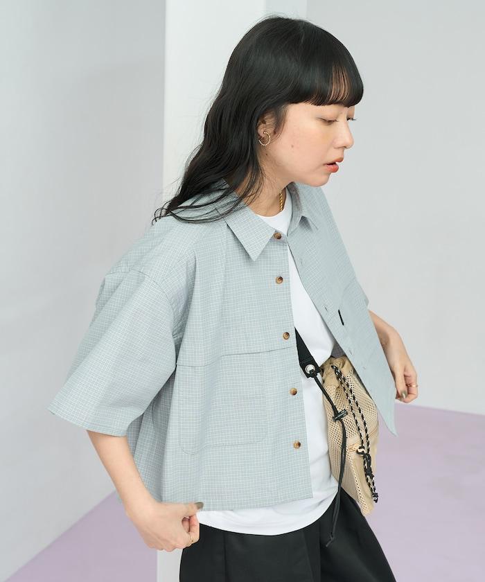 聯名 釣魚口袋 短袖襯衫