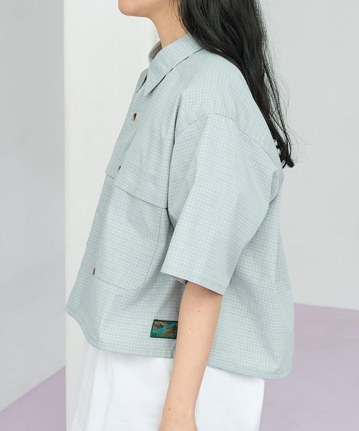 聯名 釣魚口袋 短袖襯衫