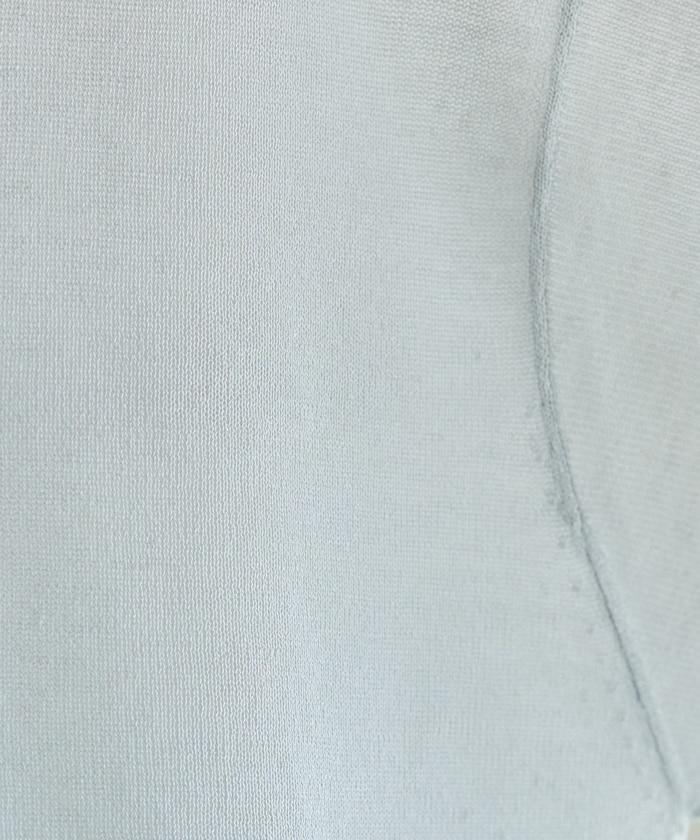 手洗可 混紡亞麻 透氣 半袖 TEE(針織)