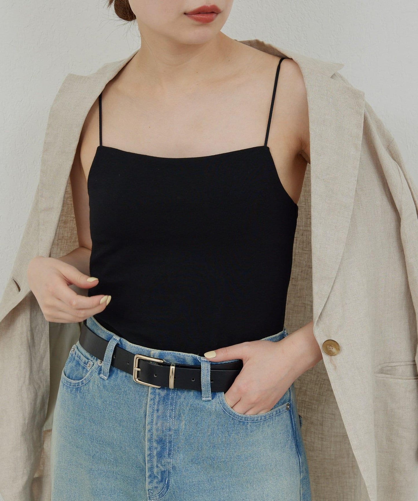 【La nature linge】棉質天竺背心