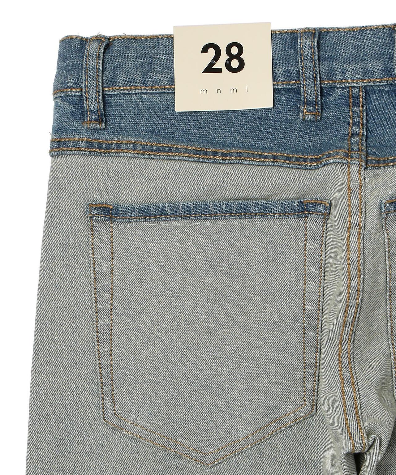mnml/極簡/X144 彈力牛仔褲(19ML-AW587D)/緊身褲