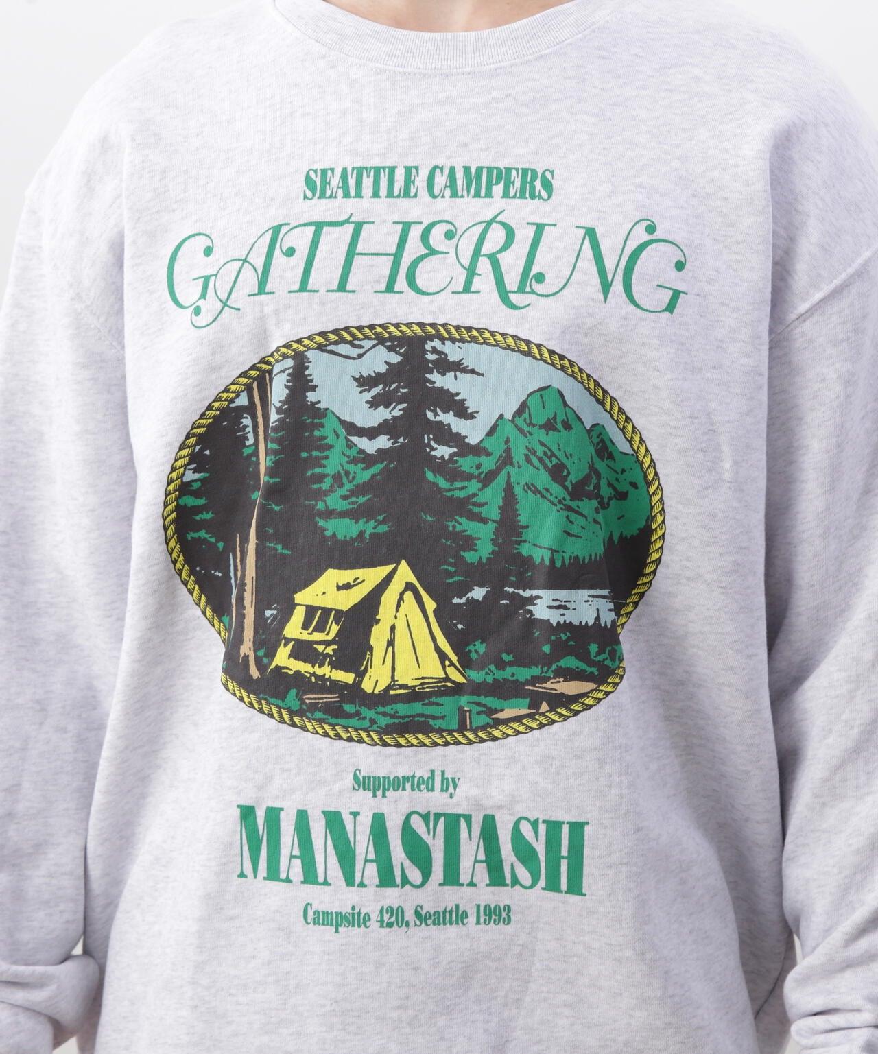 MANASTASH 休閒運動服 聚會款 圓領衛衣