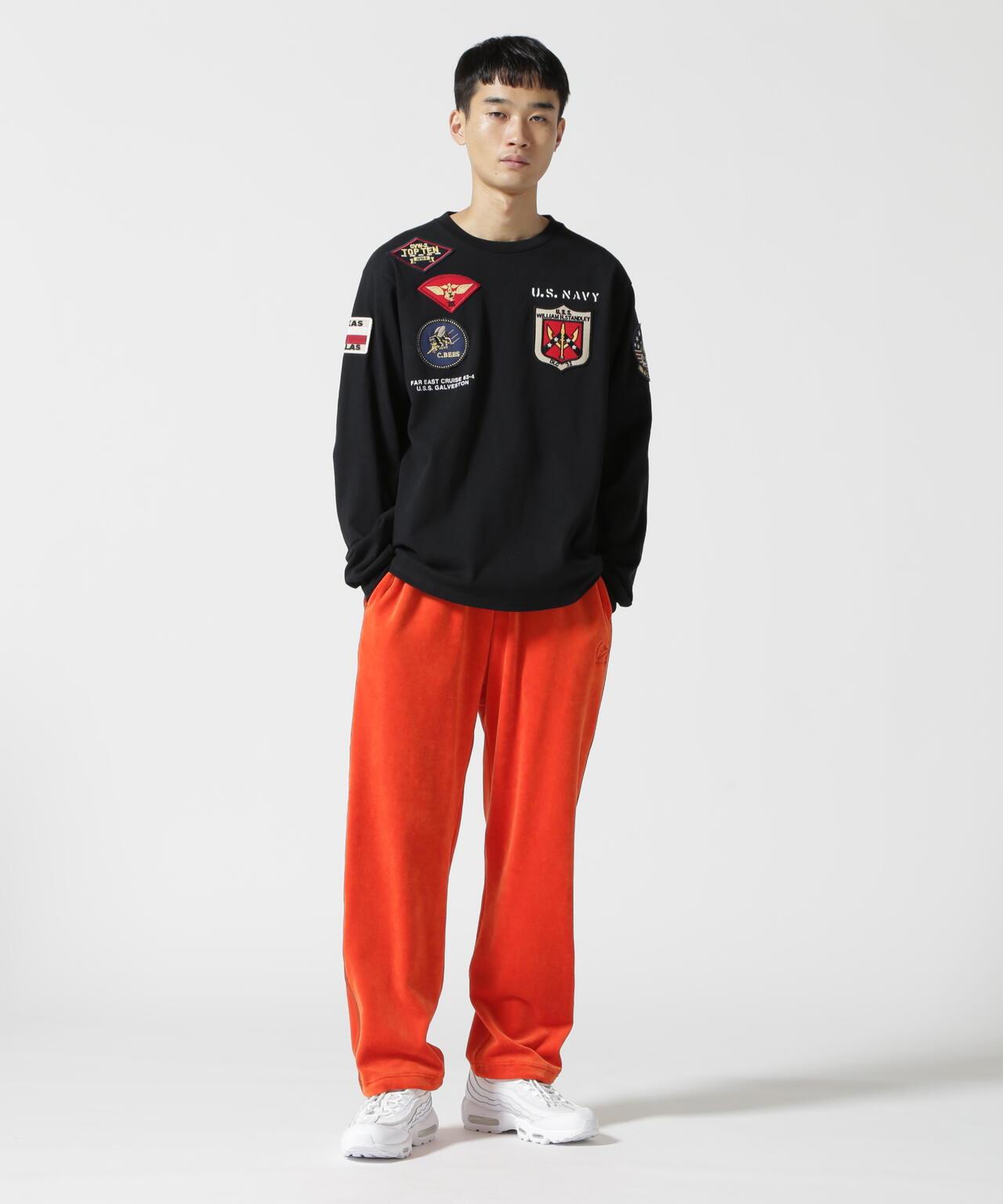 《&DEPOT限定》TOP GUN PATCHED 長袖 T恤 / Top Gun 貼片 長袖 T恤 / AVIREX