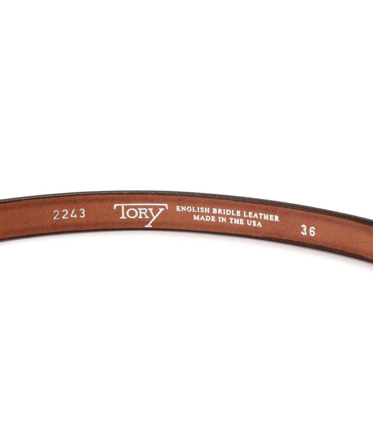 TORY LEATHER(托里皮革)3/4英寸3件套銀扣腰帶