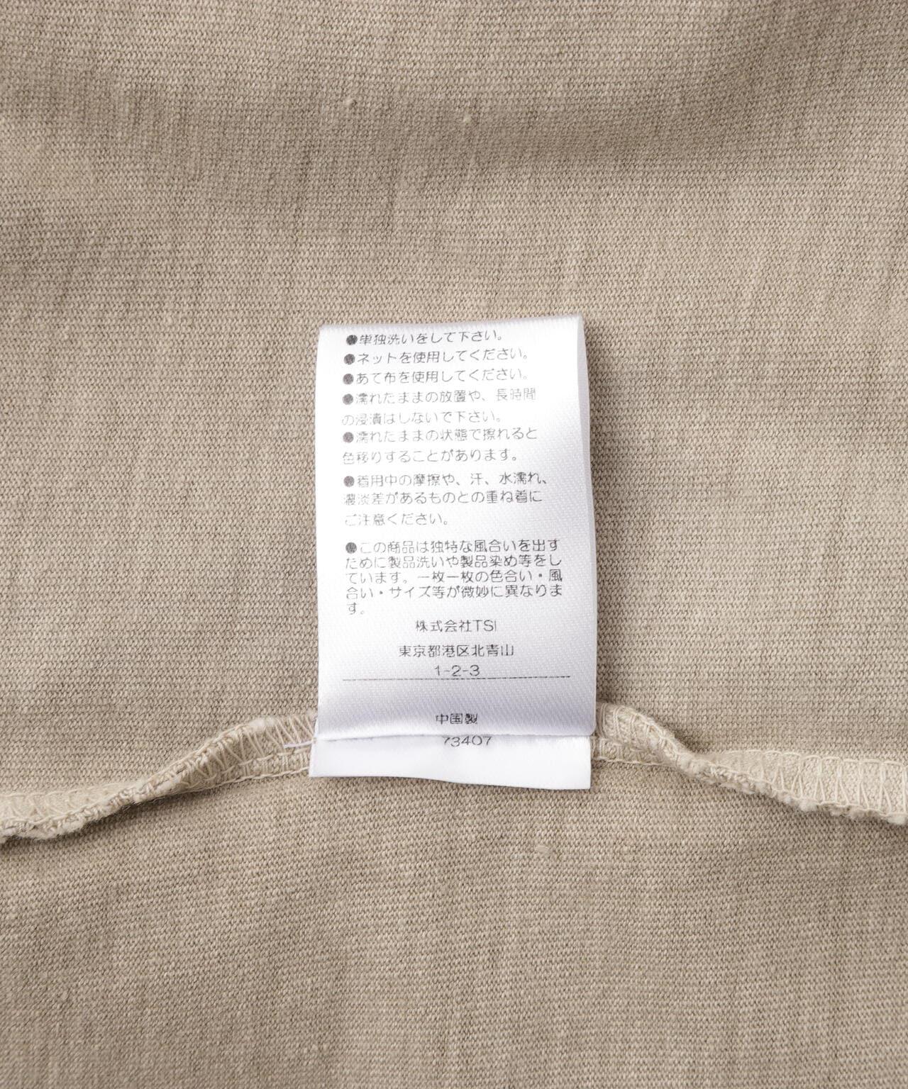 【&DEPOT限定】感謝/活性染SPIRAL 短袖T恤