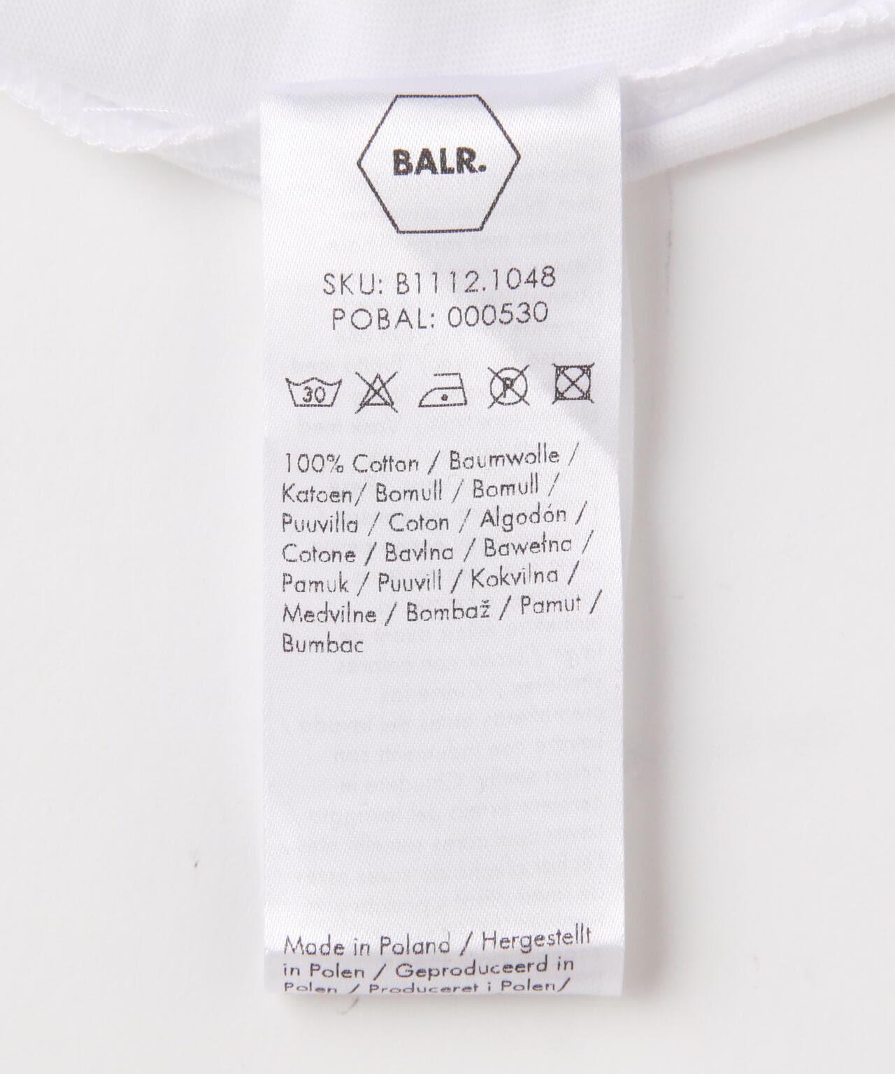 BALR./博拉/品牌直筒T恤/正規商品