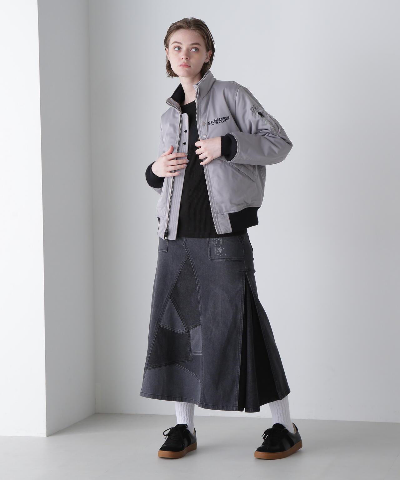 《直營店限定》STENCIL JKT "HAT IN THE RING"/印花夾克