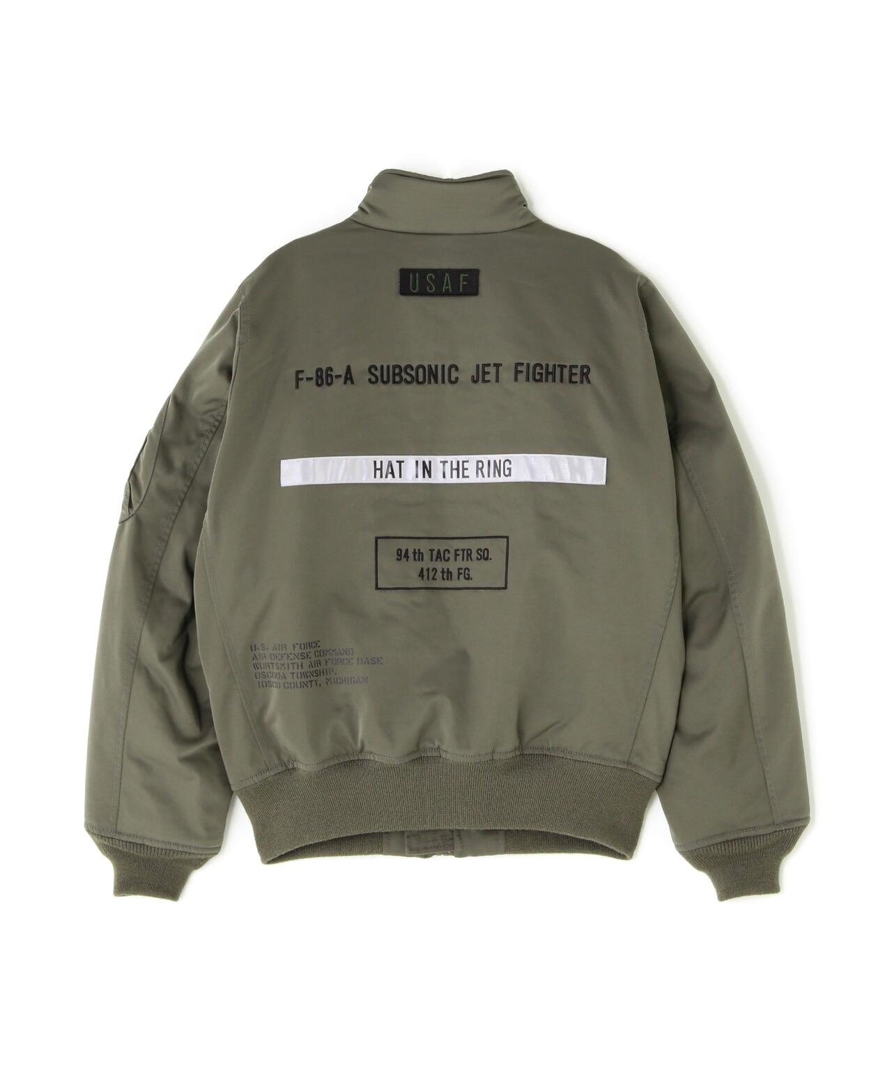 《直營店限定》STENCIL JKT "HAT IN THE RING"/印花夾克