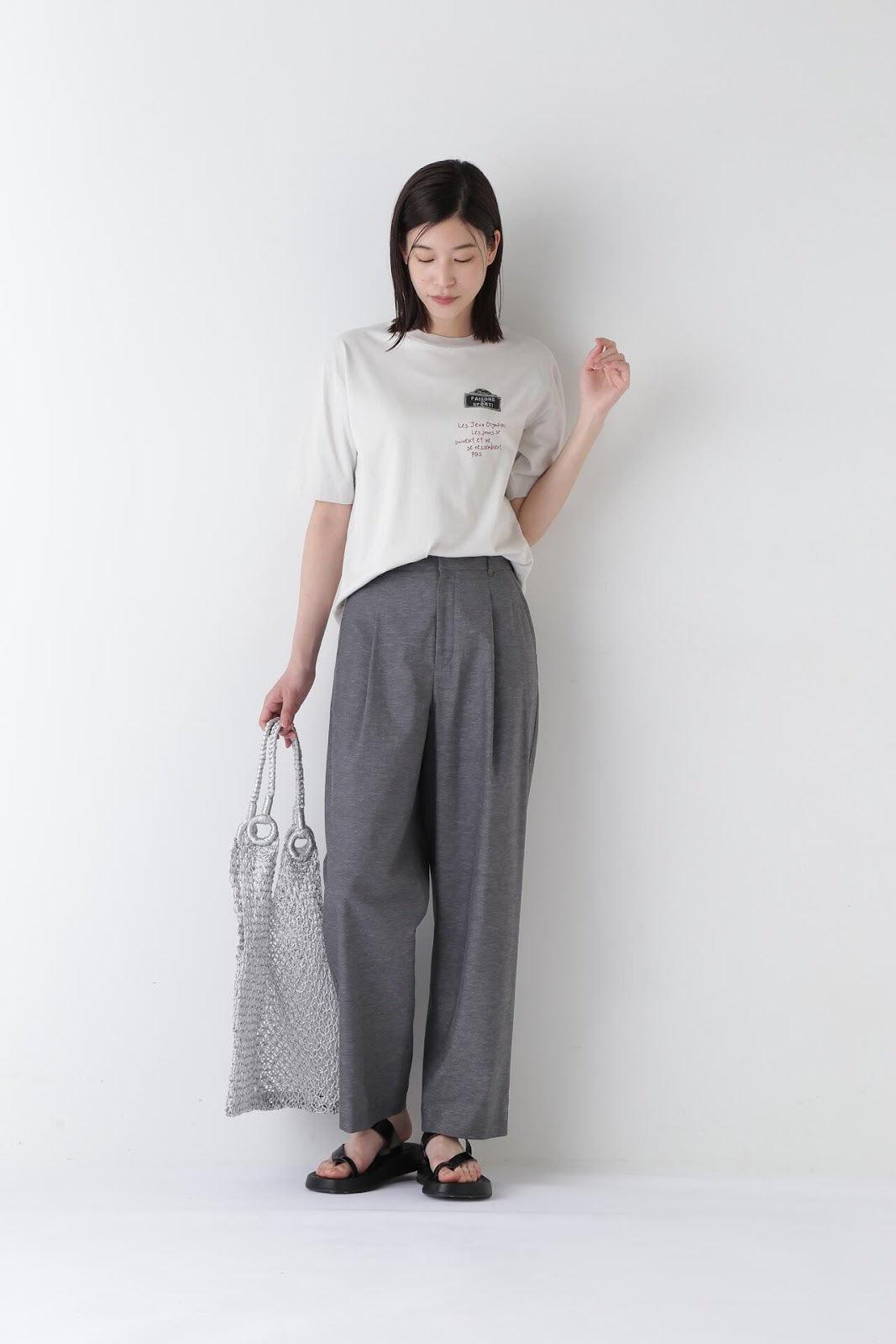 PE/C/麻彈力褲