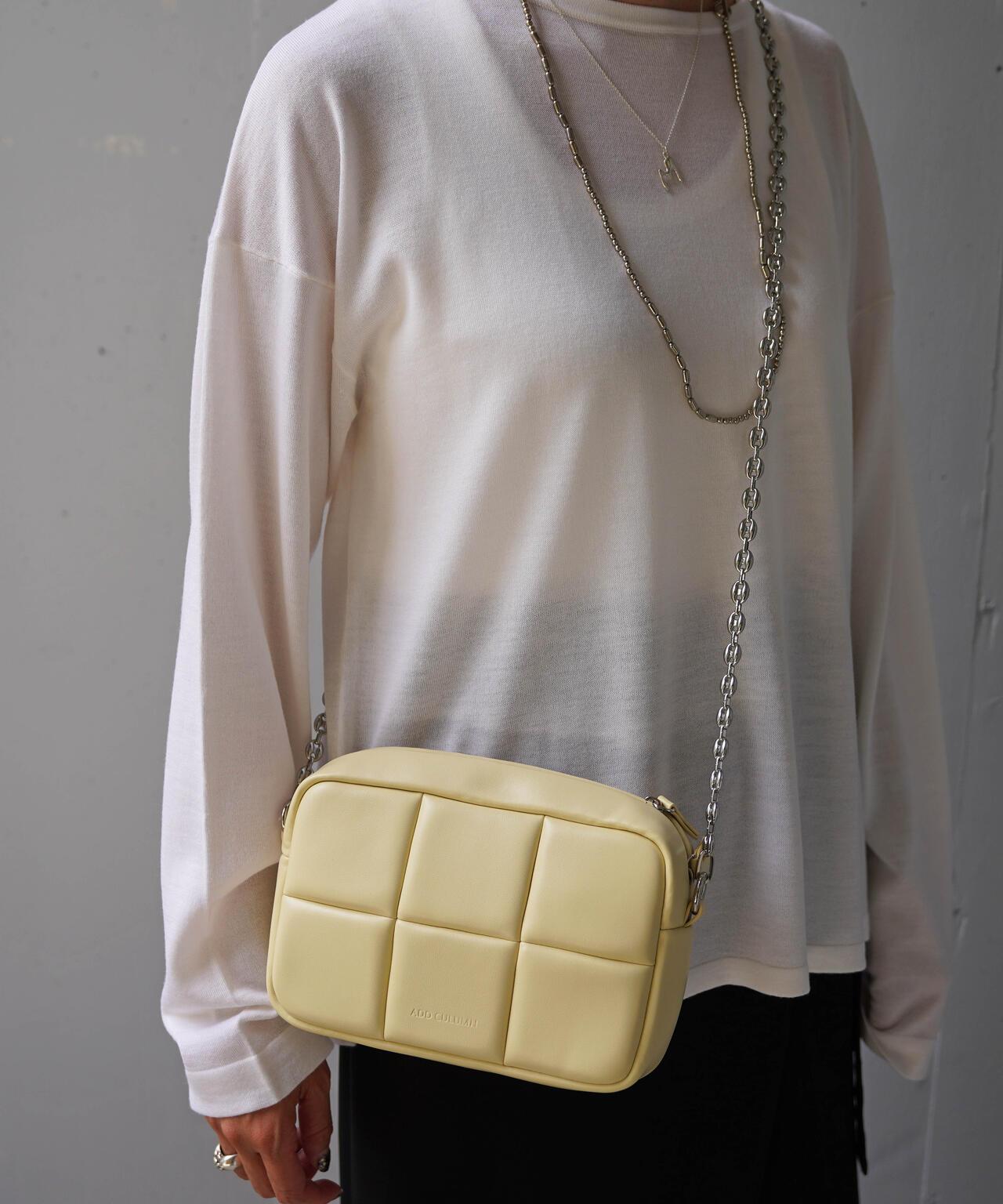 ADD CULUMN(附加欄)PUFF - CROSSBODY CHAIN/鏈條斜挎包