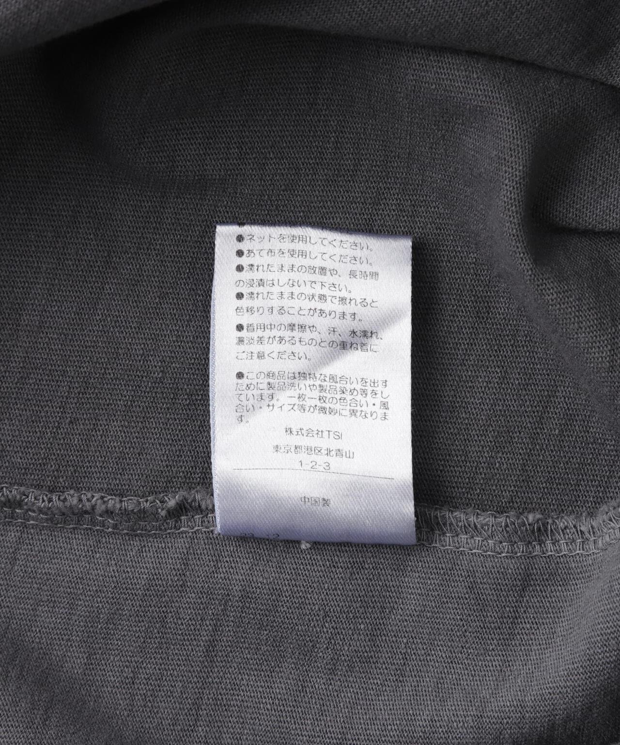 【&DEPOT限定】感謝/活性染LOGO短袖T恤