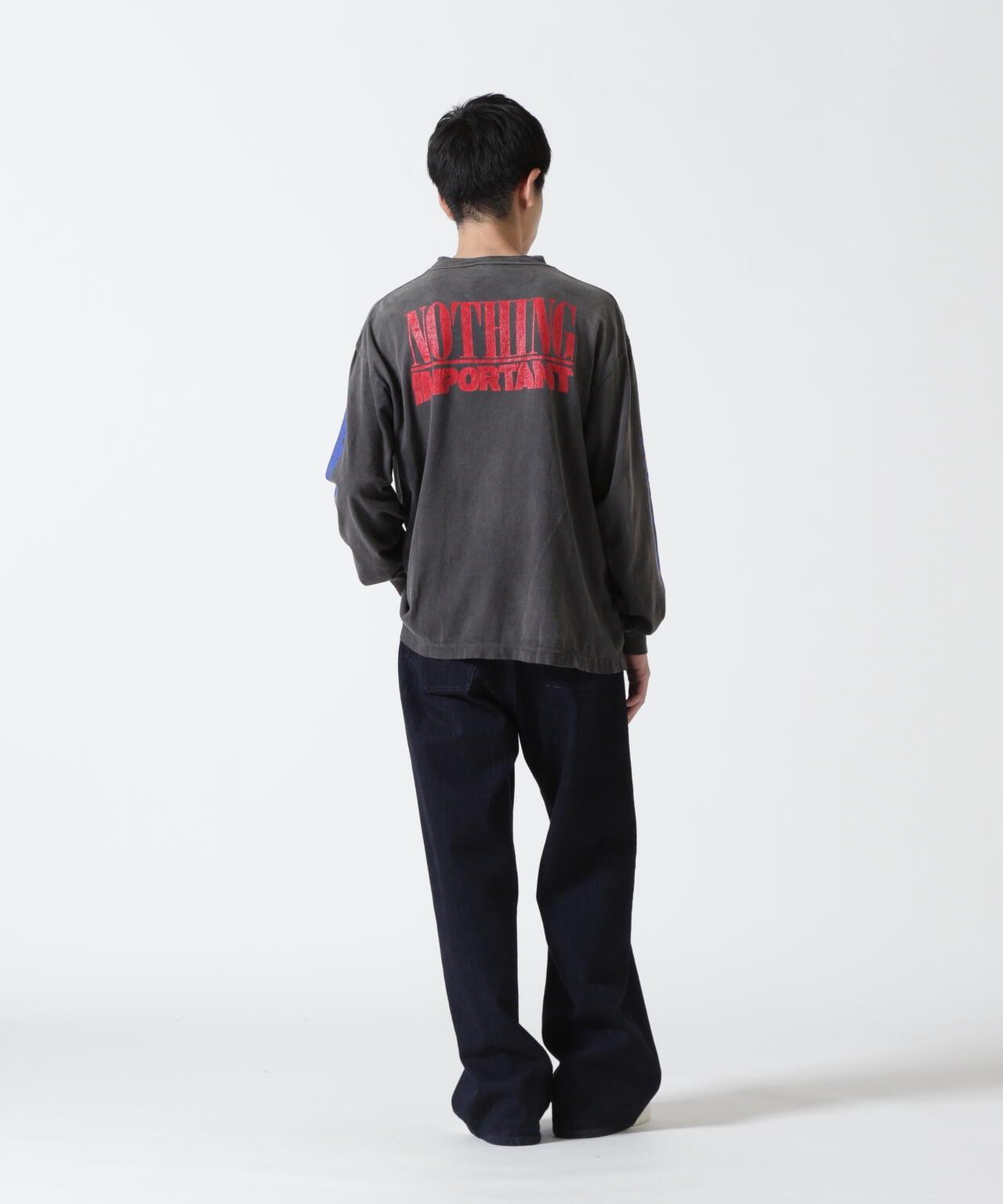 聖邁克爾/KK_LS TEE/無印/黑色