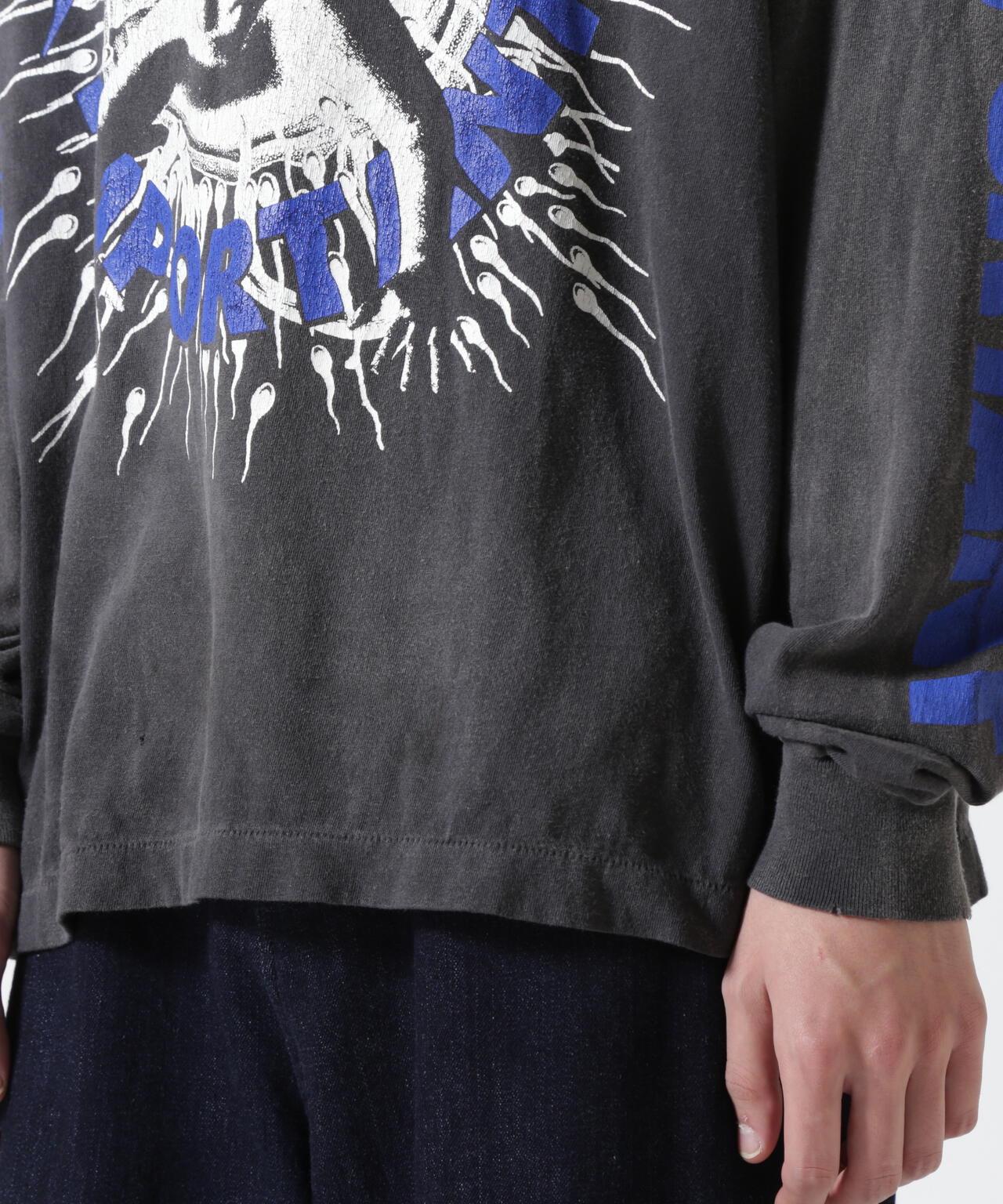 聖邁克爾/KK_LS TEE/無印/黑色