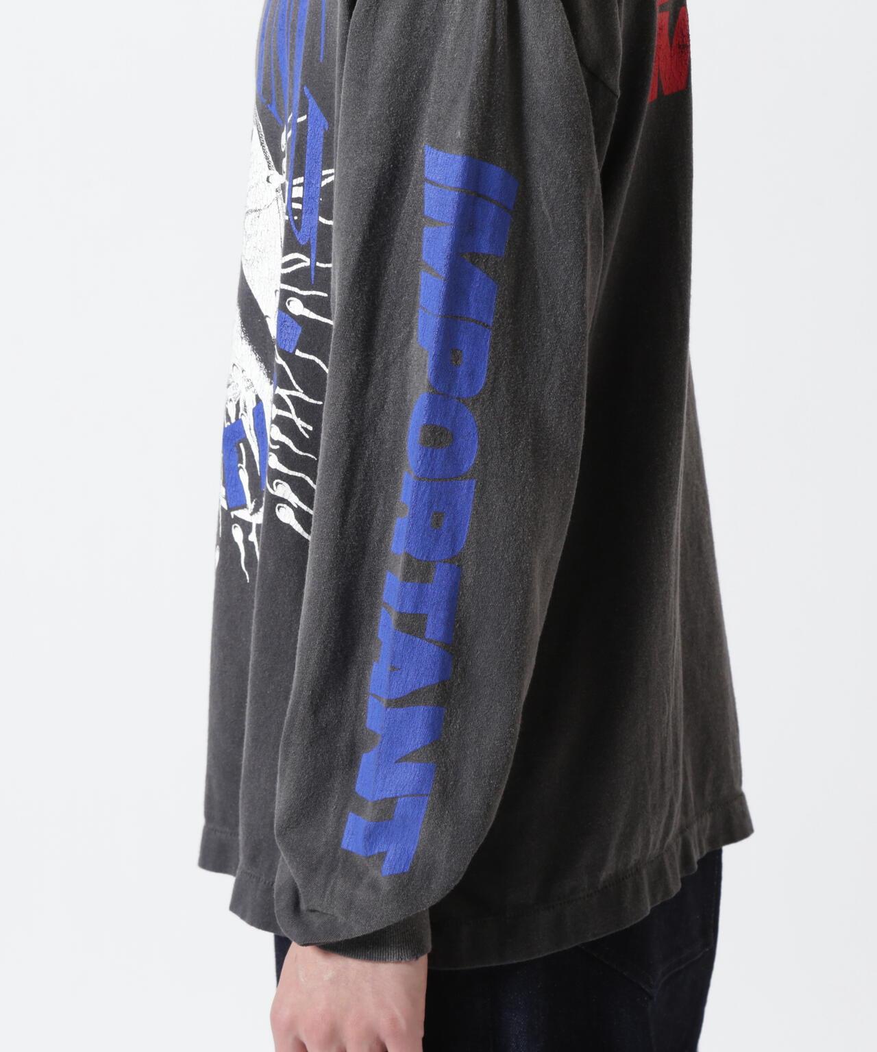 聖邁克爾/KK_LS TEE/無印/黑色