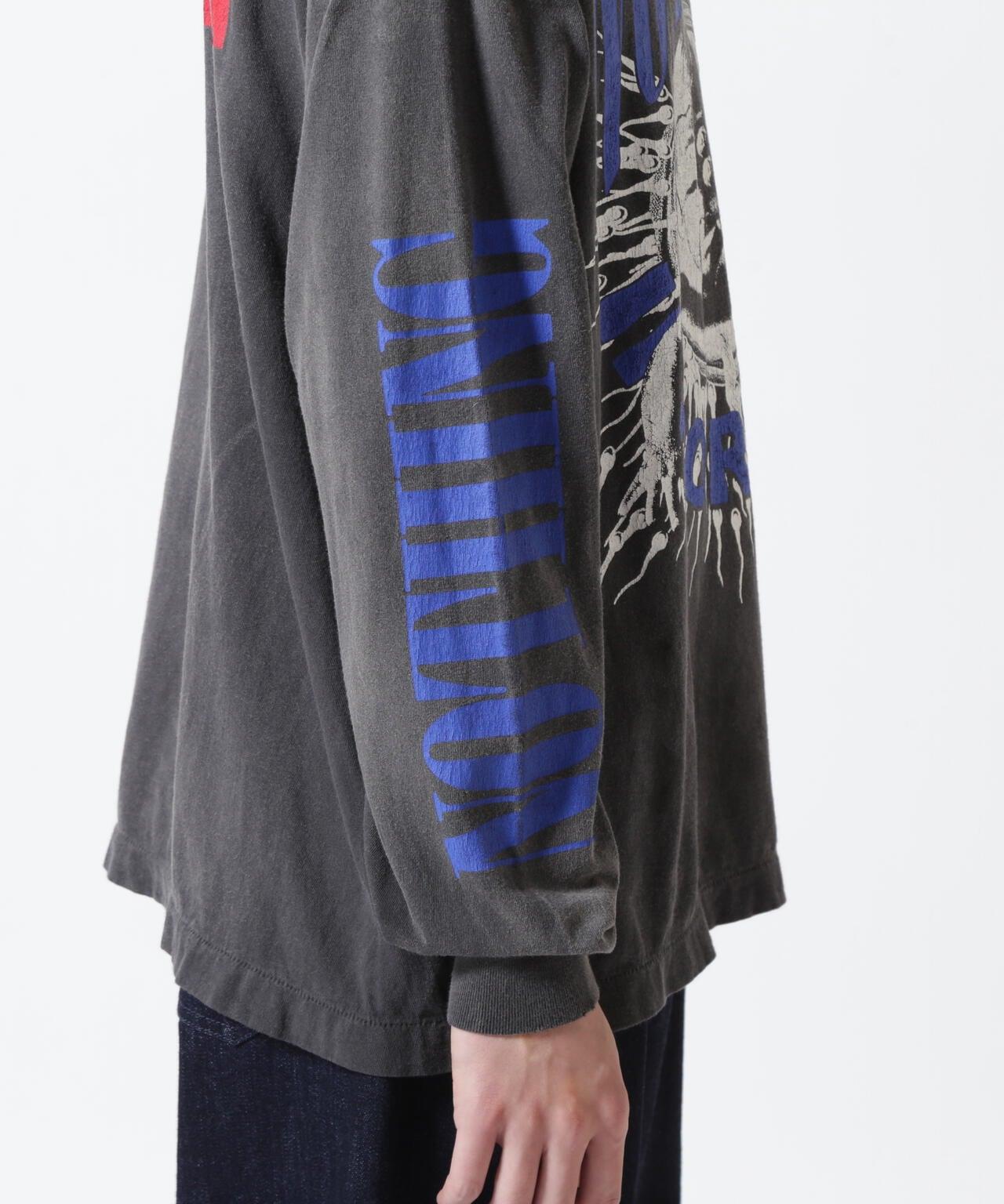 聖邁克爾/KK_LS TEE/無印/黑色
