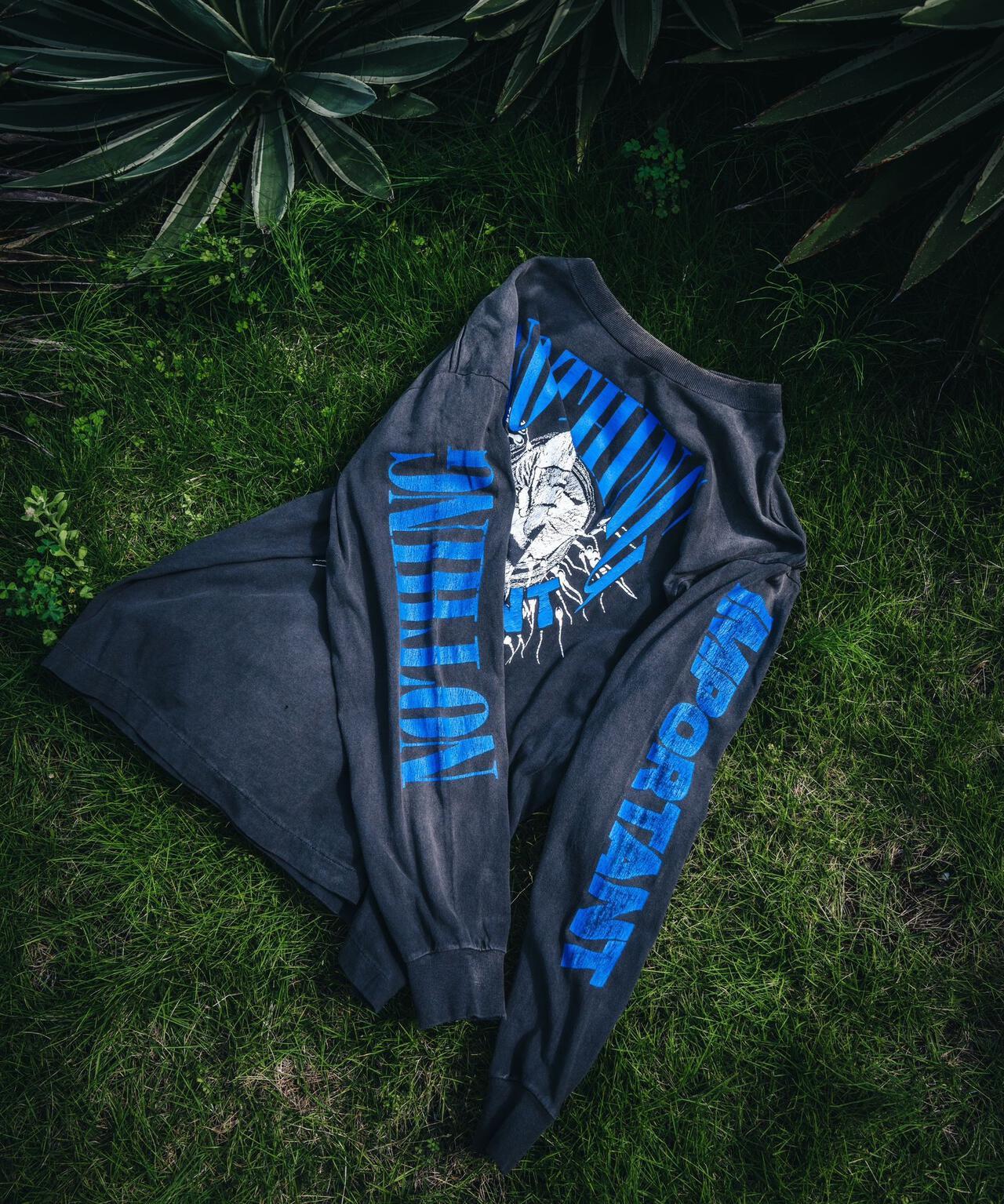 聖邁克爾/KK_LS TEE/無印/黑色