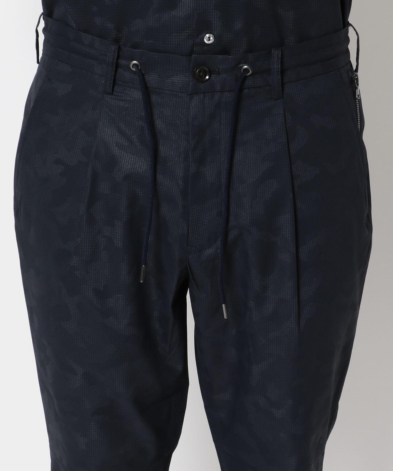 junhashimoto/俊橋本/SIDE GATHER PANTS -迷彩 《空氣》 點綴-