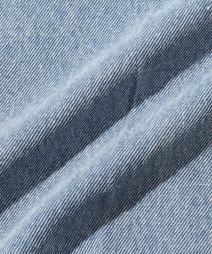 寬鬆直筒牛仔褲