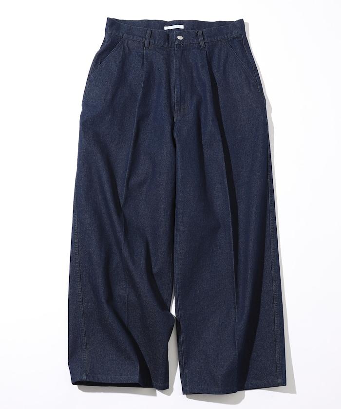 寬鬆直筒牛仔褲