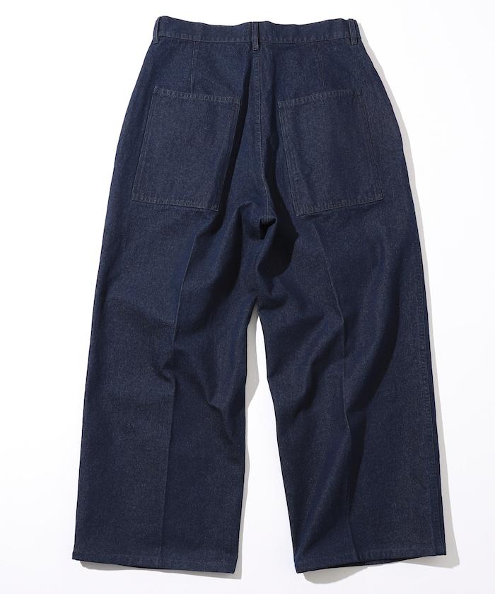 寬鬆直筒牛仔褲