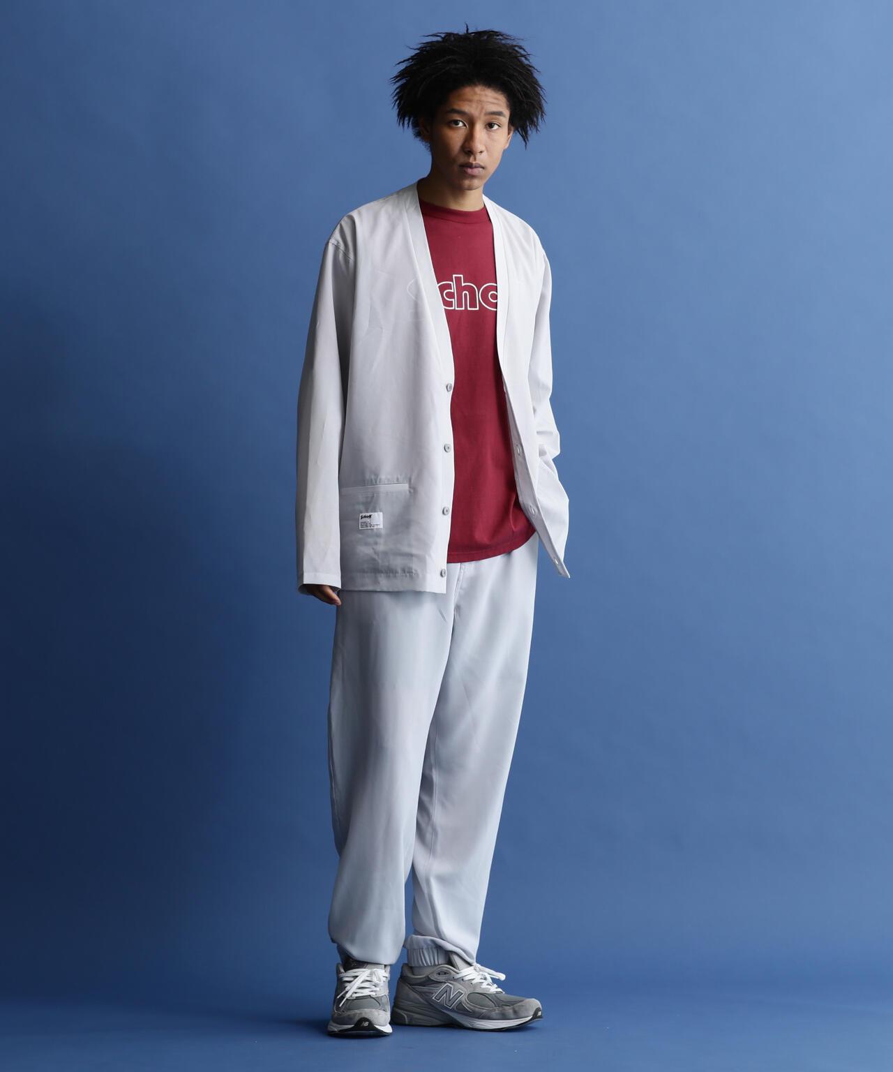 SLUB CHIFFON PANTS/亞麻紗雪紡褲