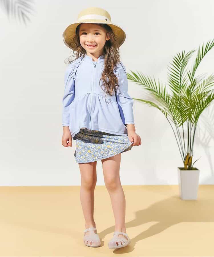 蝴蝶結草帽_UV防曬