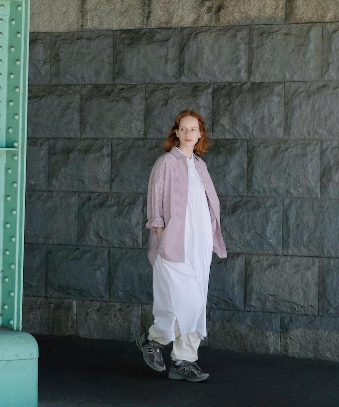 基礎標誌條紋襯衫