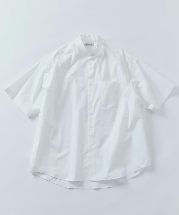 Relax Fit 舒適版型 立領 短袖 襯衫 【限定推出】