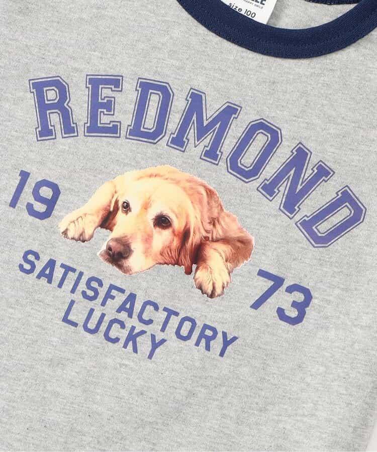 【連衣裙】精彩領口狗學院T恤