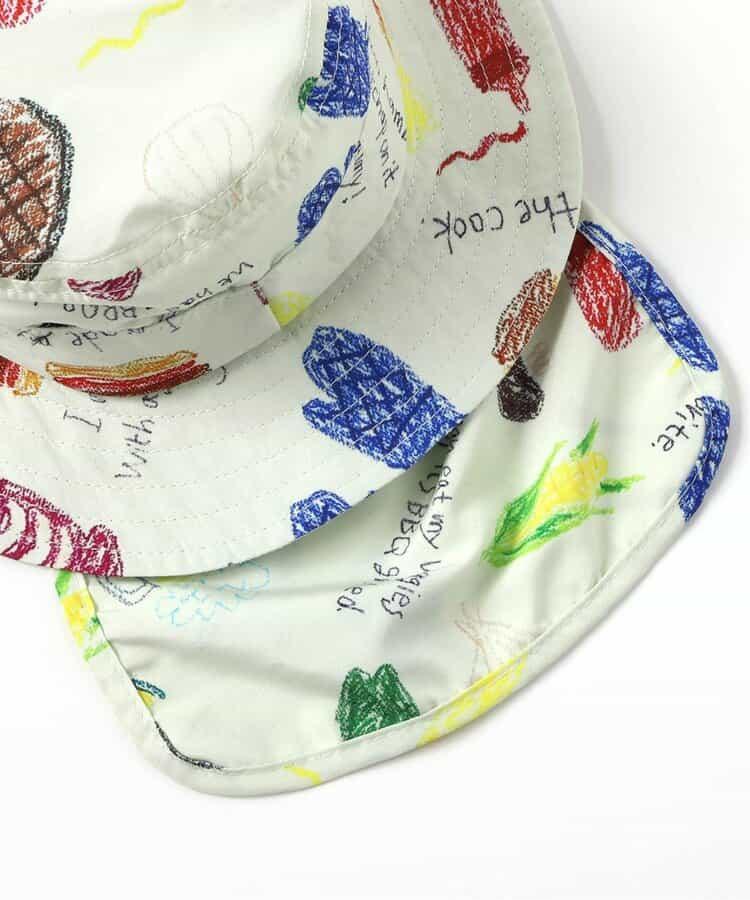 大家一起燒烤的時候用的遮陽帽