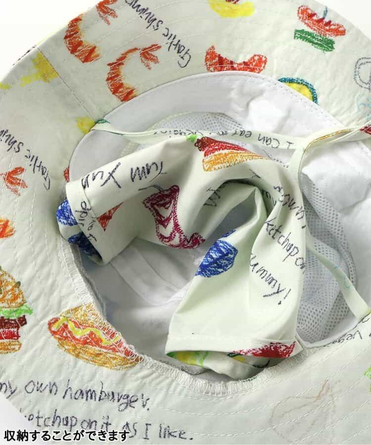 大家一起燒烤的時候用的遮陽帽