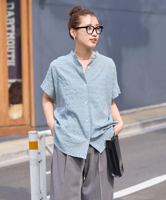 自然氣質 泡泡 法式短袖 長袖襯衫